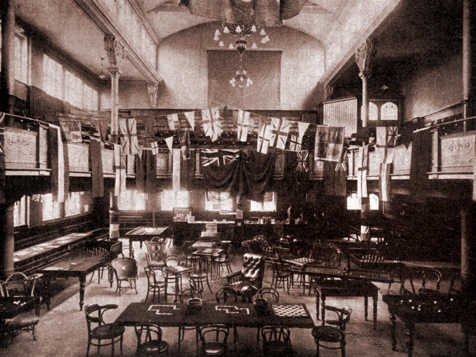 ymca theatre during war from ass echoes 1915