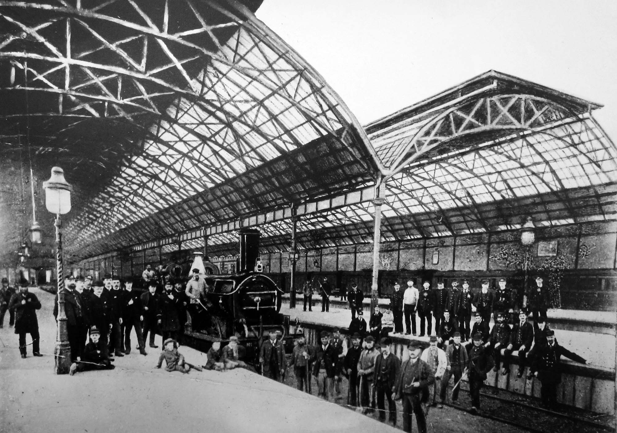 1882 may opening belgrave station