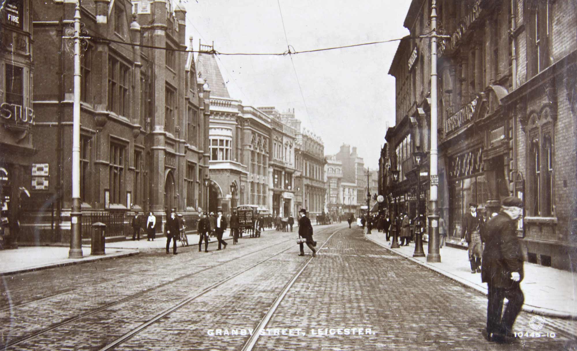 Granby Street  c.1910 - Leicester and Leicestershire Record Office