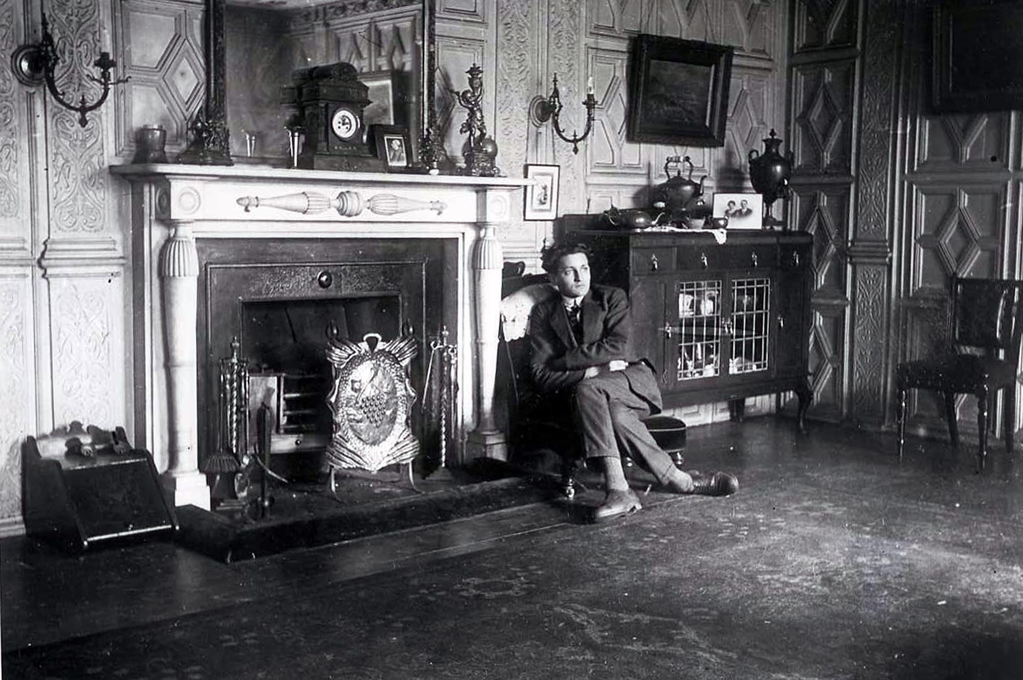 The panelled room, 1920s -