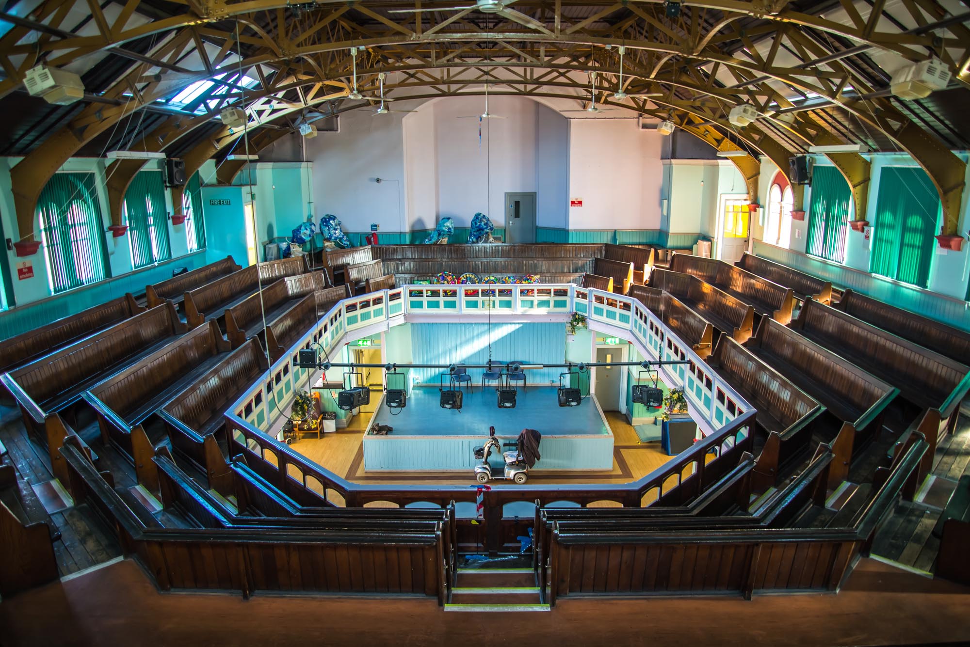 Interior of Belgrave Neighbourhood Centre in 2017 -