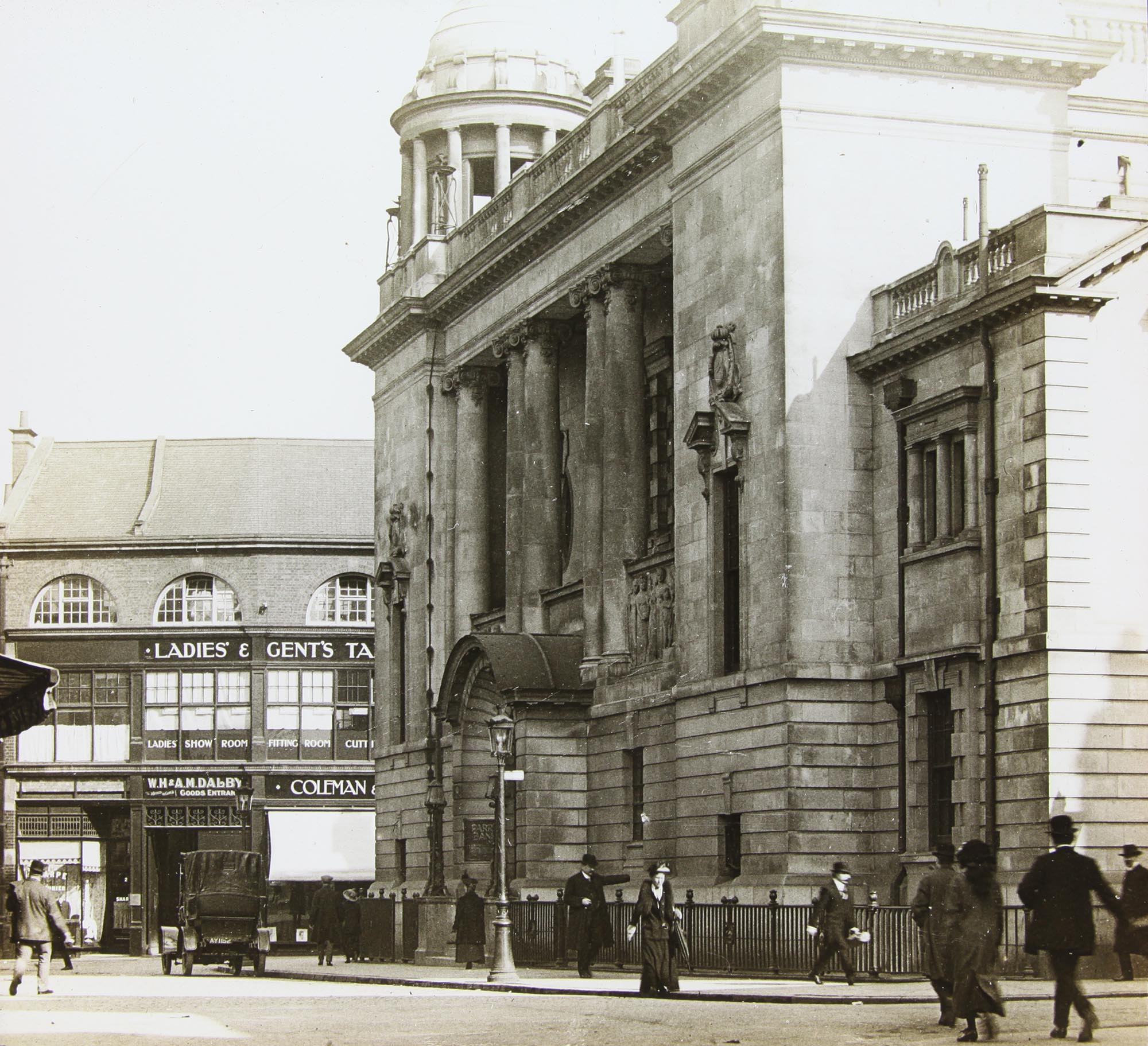 The exterior in 1905 -