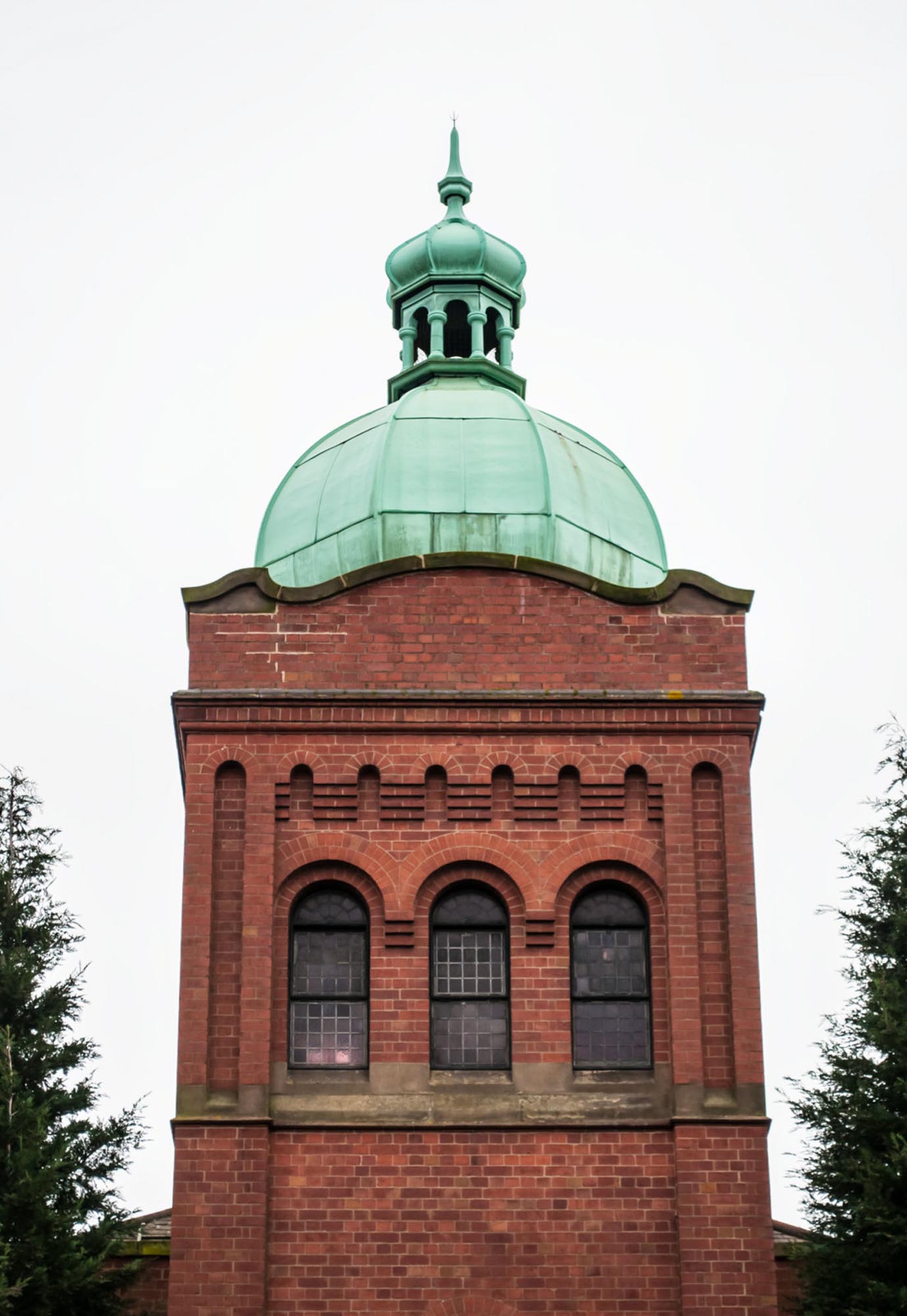 The iconic copper dome -