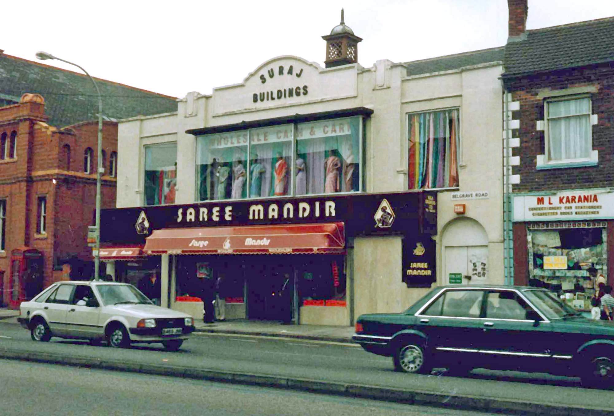 Belgrave Road in the 1980s -