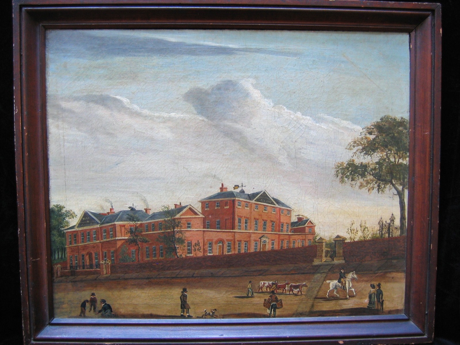 Leicester Infirmary shortly after opening in 1771 - The Collection of University Hospitals of Leicester NHS Trust